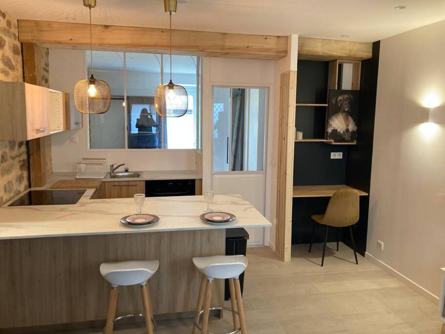 Appartement Centre Ville Quimper Avec Terrasse Eksteriør bilde