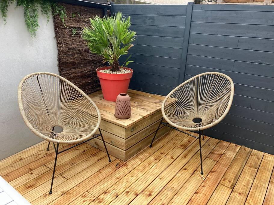 Appartement Centre Ville Quimper Avec Terrasse Eksteriør bilde